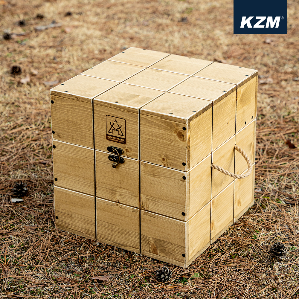 카즈미 네이처 우드 큐브박스 (K20T3U013)